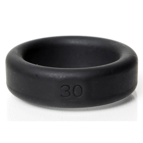Boneyard Silicone Cock Ring 30mm Black COCK RINGS