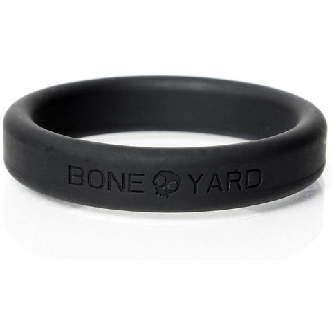 Boneyard Silicone Ring 50mm Black for Comfort and Durability > Cock Ring > Single