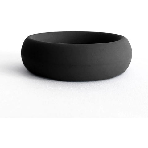 Meat Rack Cock Ring Black 44mm Inner Diameter with 3x Stretch COCK RINGS