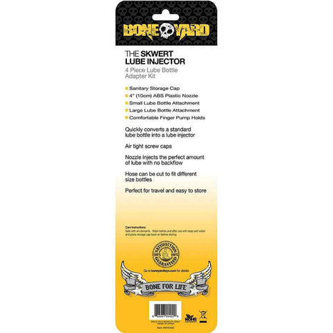 Skwert Lube Injector for Clean and Efficient Lubrication Bath & Body