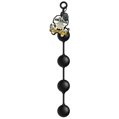Boneyard Ass Ballz XLarge – 21 Inch Large Anal Beads Black > Anal Range > Anal Beads