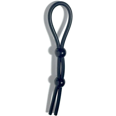 Boneyard Cock Leash Double – Adjustable Silicone Cock Ring COCK RINGS