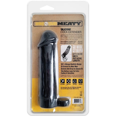 Boneyard Meaty Cock Extender - Penis Extender Sleeve 2 Inch SLEEVES