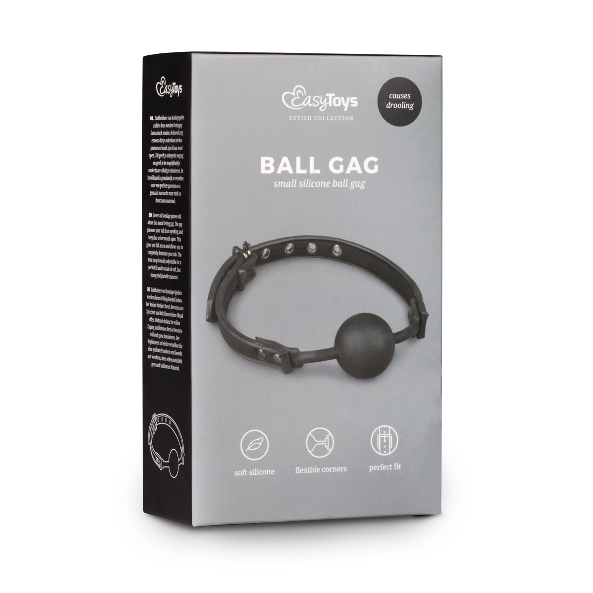Ball Gag With Silicone Ball For Bondage Play Gags