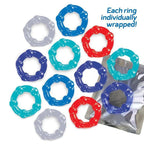 Baller's Dozen - 12 Beaded Cock Rings > Cock Ring > Sets