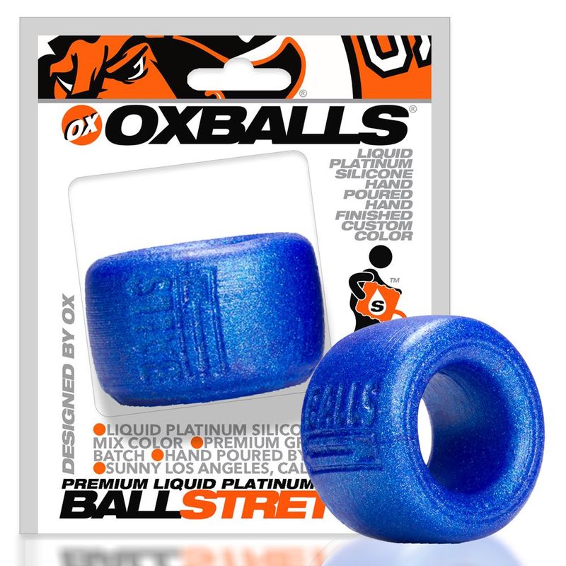 Balls T Ballstretcher Blueballs Silicone Enhancer Ball Stretcher