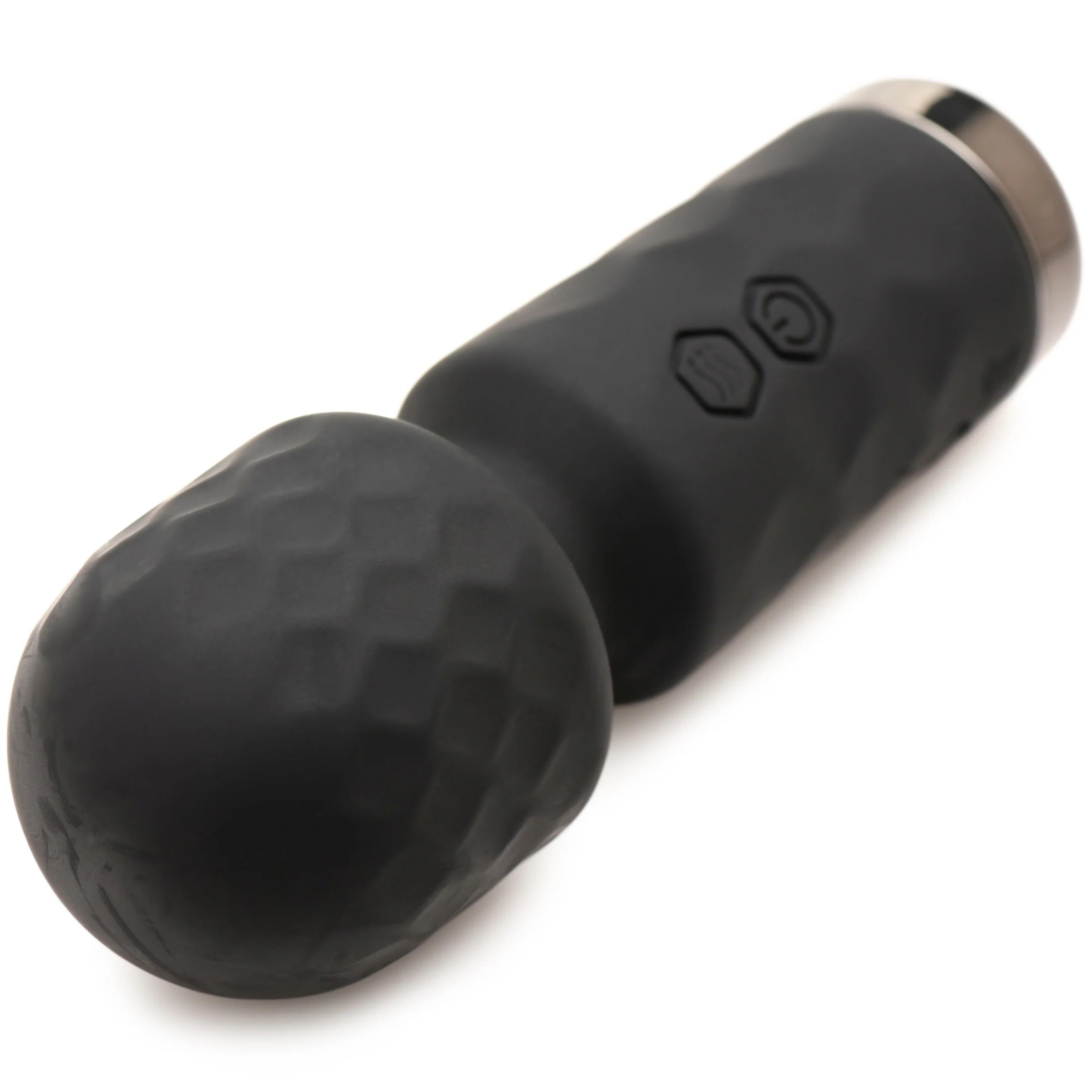Bang 10X Mini Silicone Wand Black - Compact and Powerful Vibrator > Sex Toys For Ladies > Wand Massagers and Attachments