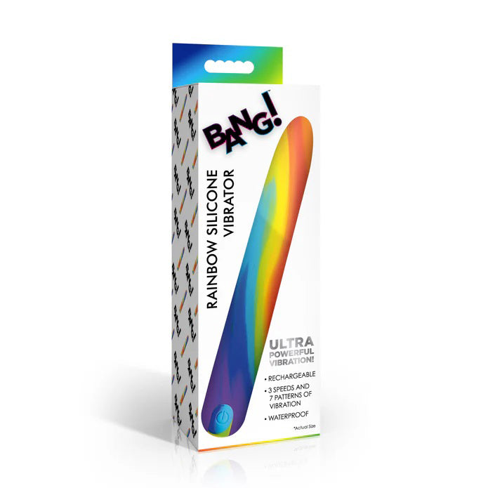 Bang Rainbow Silicone Vibrator > Vibrators > Standard Vibrators