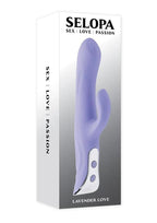 Lavender Love – Waterproof Dual Motor Rechargeable Flexible Vibrator Purple > Vibrators > Ladies > Rabbit