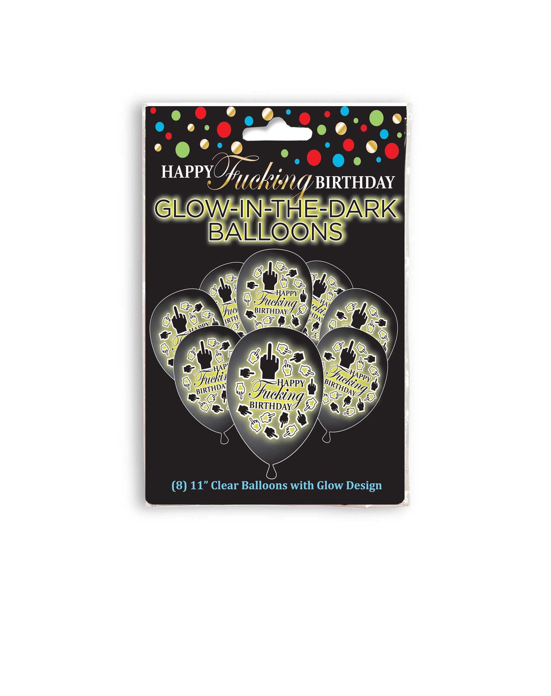 Glow In The Dark Happy Birthday Balloons For Unforgettable Celebrations > Novelties > Party Supplies