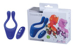 BeauMents Doppio 2.0 Rechargeable Silicone Vibrator 13 cm with Remote Control > Sex Toys > Couples Toys