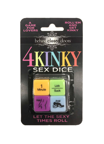 Behind Closed Doors 4 Kinky Sex Dice Game for Couples Games