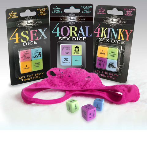 Behind Closed Doors 4 Kinky Sex Dice Game for Couples Games