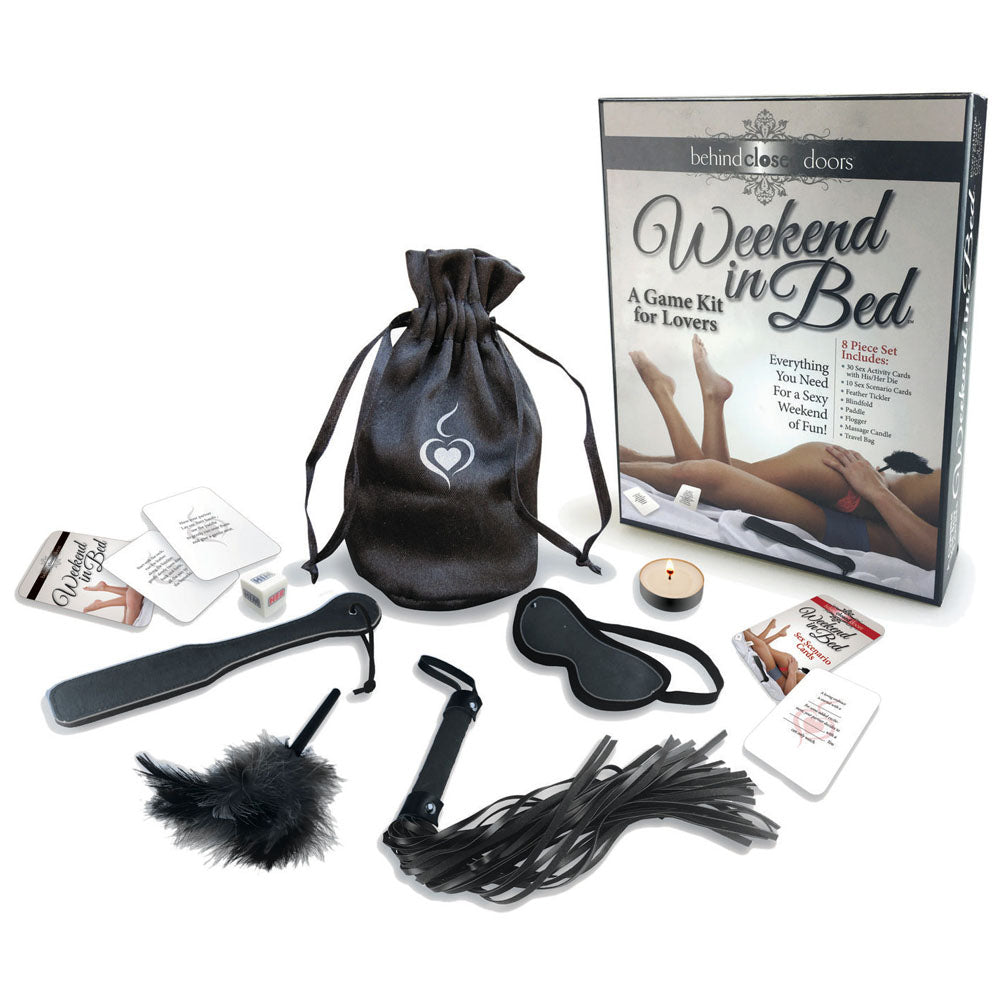 Behind Closed Doors Weekend in Bed Couples Kit Game > Novelties > Games