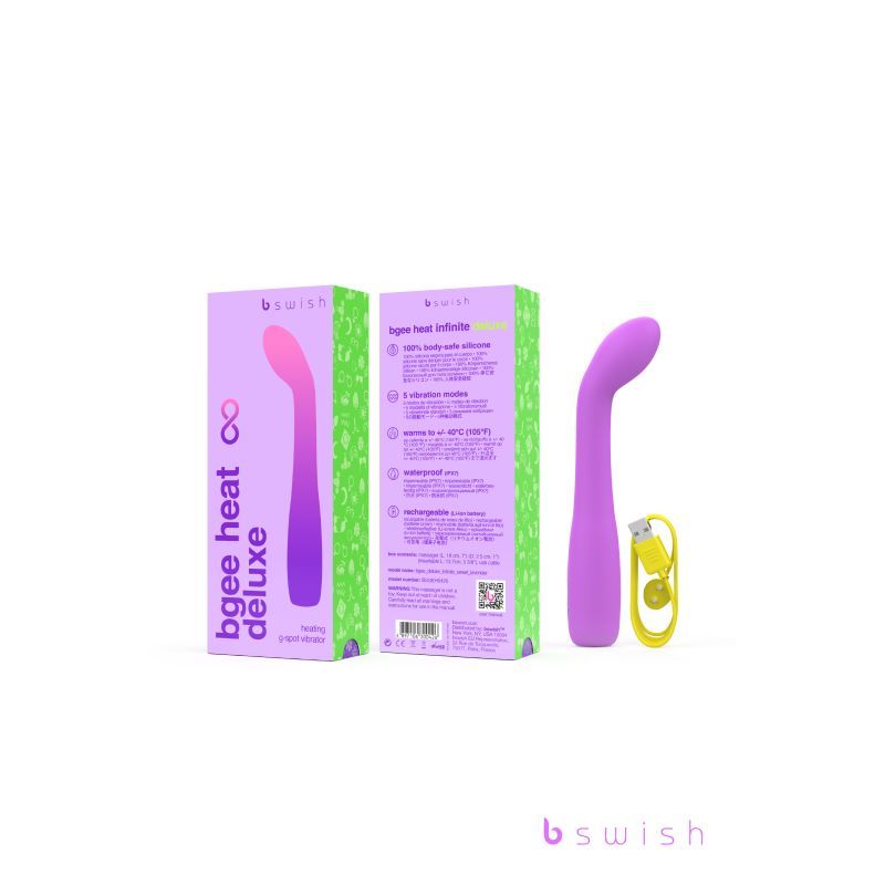 Bgee Heat Infinite Deluxe Sweet Lavender 5 Modes 40cm > Sex Toys For Ladies > G-Spot Vibrators