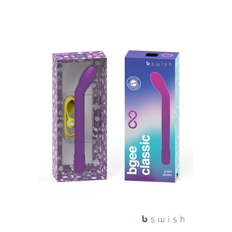 Bgee Infinite Classic Purple Waterproof Vibrator 7 Inch > Sex Toys For Ladies > G-Spot Vibrators