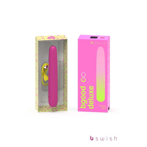 Bgood Infinite Deluxe Rose 7 Inch Silicone Vibrator Vibrators