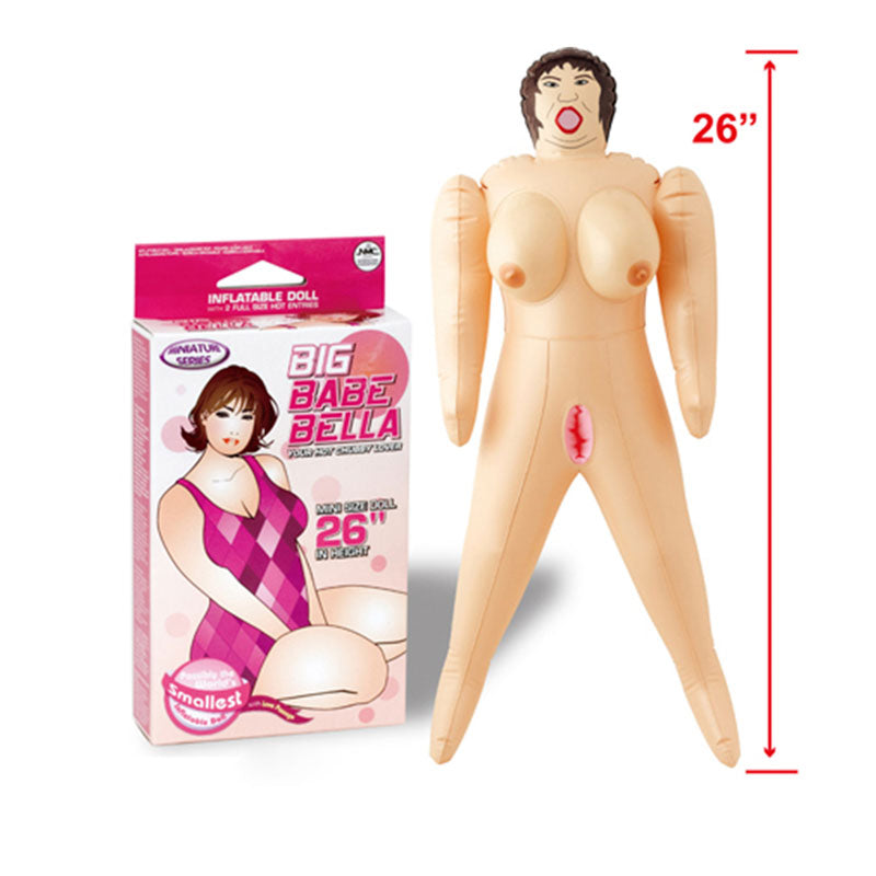 Big Babe Bella Mini Inflatable Love Doll 26 Inch Travel Secondary image