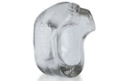 Big D Shaft Grip Cock Ring Clear One Size > Cock Ring > Single