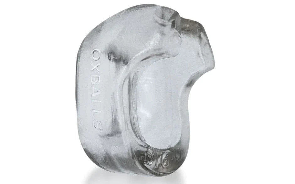 Big D Shaft Grip Cock Ring Clear One Size > Cock Ring > Single