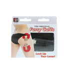Black Furry Metal Handcuffs With Plush Lining > Bondage Gear > Handcuffs