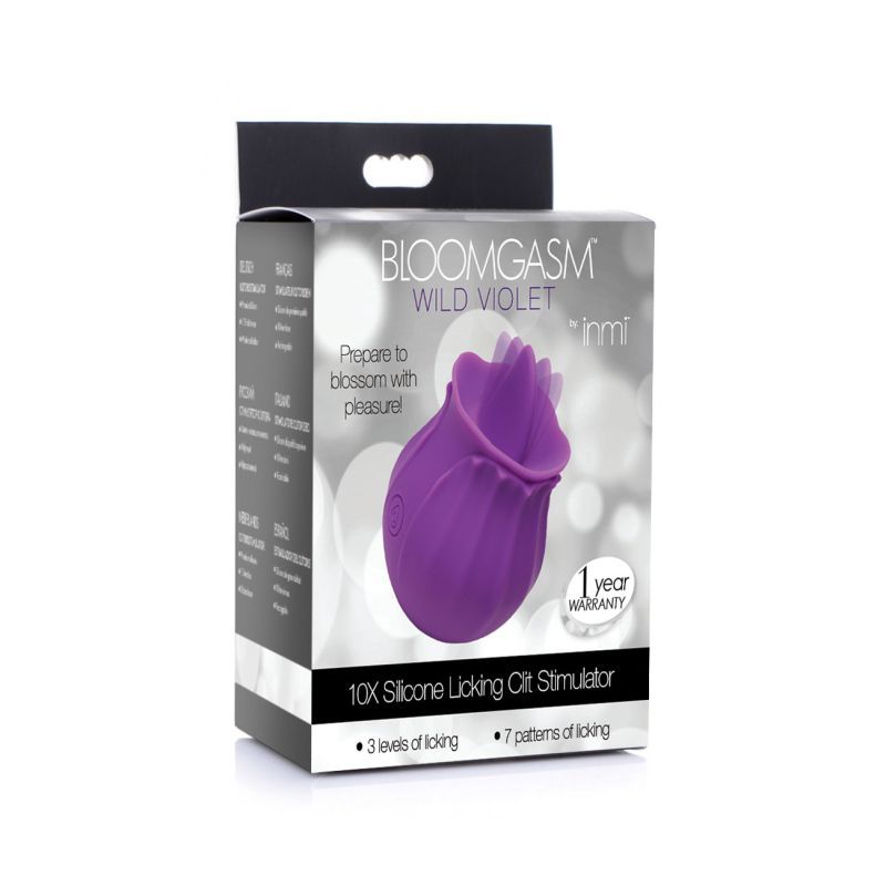 Bloomgasm Wild Violet 10X Licking Stimulator Secondary image