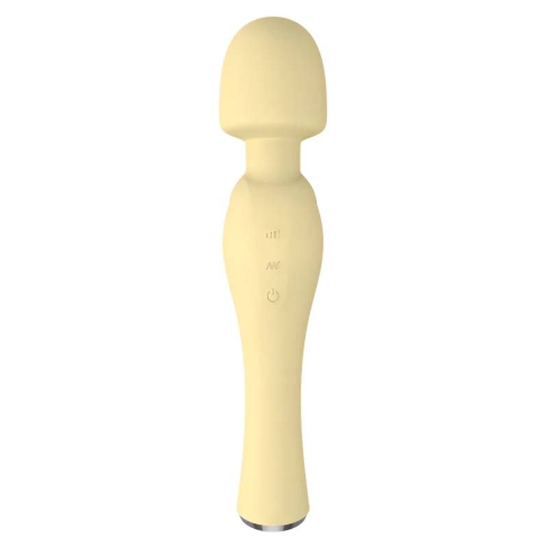 Blossom Wand Massager Yellow 21cm Silicone 20 Modes Secondary image