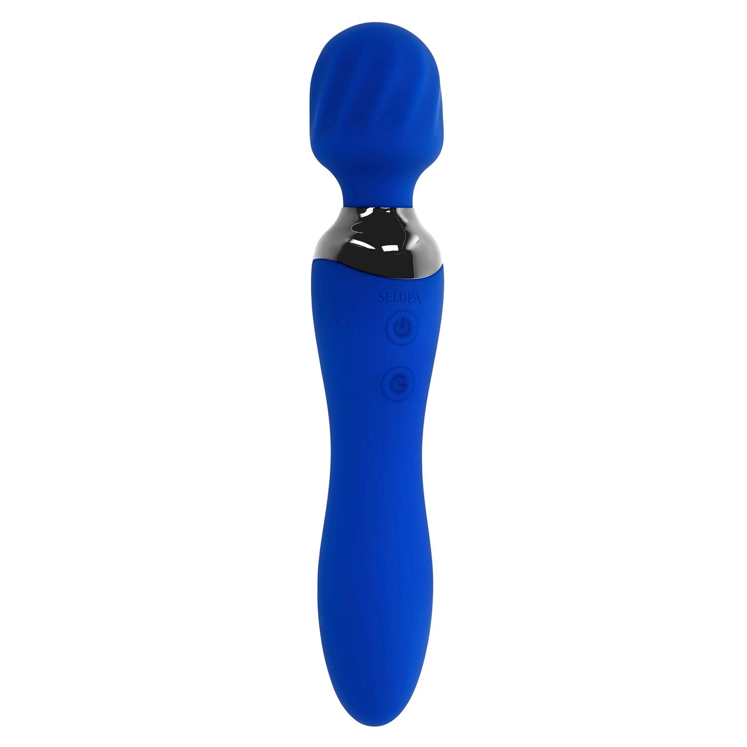 Blue Belle Double-Ended Vibrator with 7 Speeds Rechargeable > Sex Toys > Mini Massagers Main image