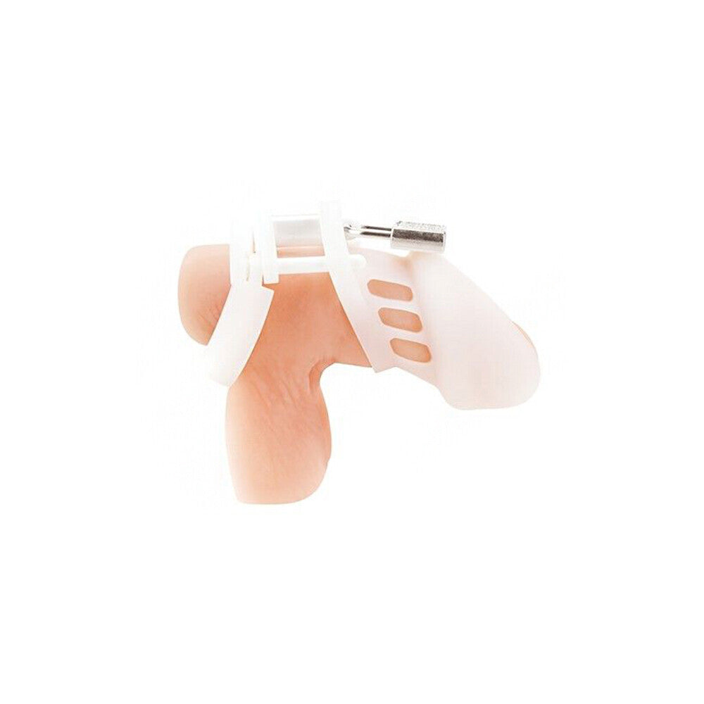 Blue Line Silicone Chastity Cage – Comfortable Flexible Silicone Chastity Device > Bondage Gear > Male Chastity