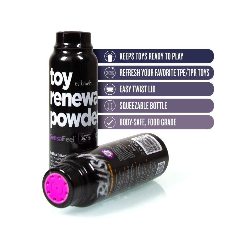 Blush Toy Renewal Powder 96g for TPE/TPR s > Essentials > Toy Cleaners