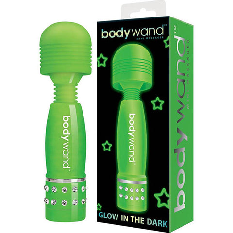 Bodywand Mini Massager Glow in Dark Compact Personal Relaxation Tool Electric Massager