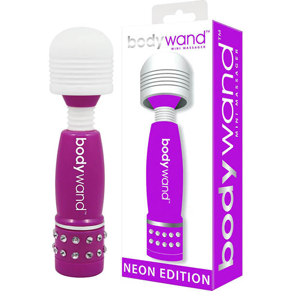 Bodywand Mini Massager Neon Edition Purple Purple Electric Massager