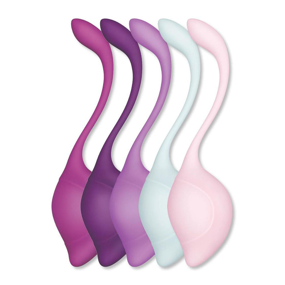 Bodywand Squeeze 5 Piece Teardrop Kegel Set Weighted > Sex Toys For Ladies > Kegel Exercise Main image