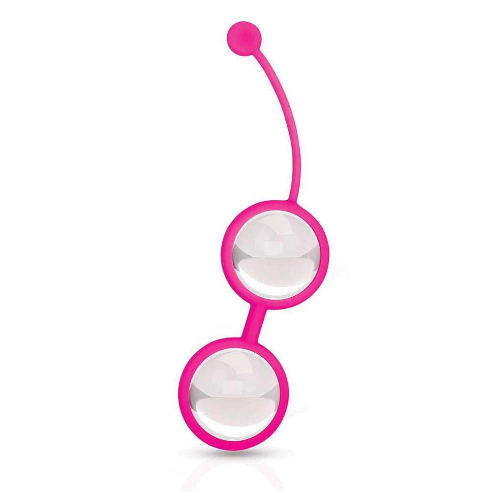 Bodywand Squeeze Crystal Kegel Toner Glass Weighted Kegel Balls Set > Sex Toys For Ladies > Kegel Exercise