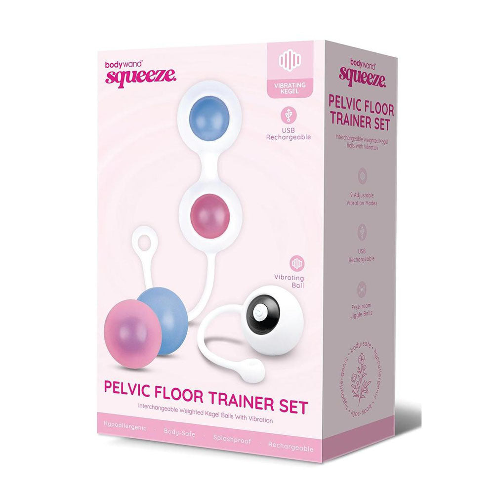 Bodywand Squeeze Pelvic Floor Trainer Set - 16.5 cm Kegel > Sex Toys For Ladies > Kegel Exercise Main image