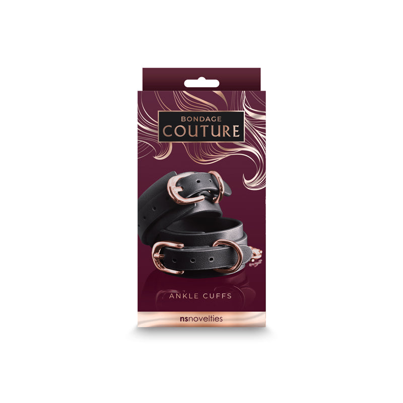 Bondage Couture Ankle Cuffs Premium Restraint Accessory > Bondage Gear > Restraints
