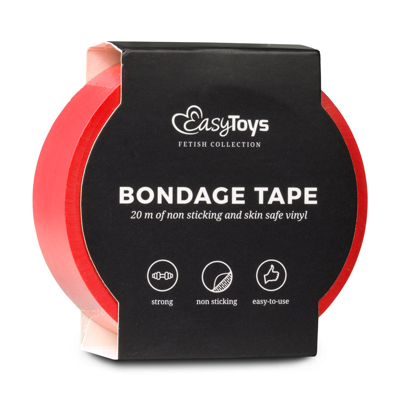 Bondage Tape Red – Multifunctional Adhesive Tape for Adult Play Secondary image