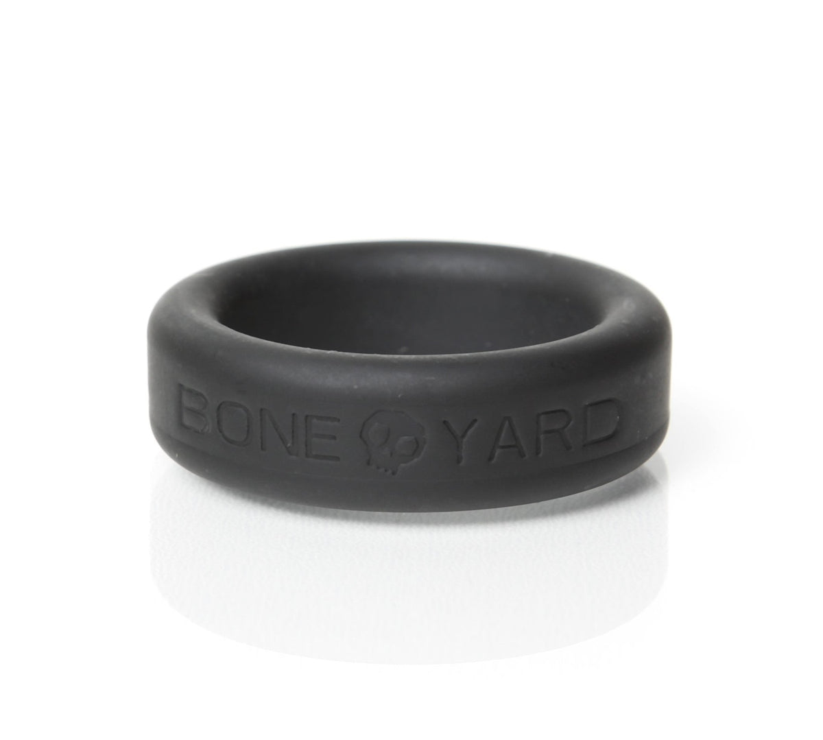 Boneyard Silicone Cock Ring - Size Options 30mm - 50mm Black 30mm > Cock Ring > Single