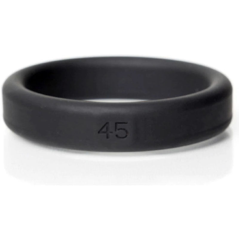 Boneyard Silicone Ring 45mm in Black - Comfortable and Durable COCK RINGS