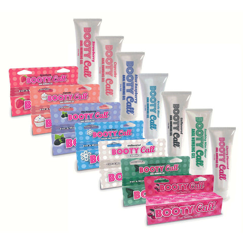 Booty Call Anal Numbing Gel Strawberry 44 ml Tube for Comfort Anal Lubricant