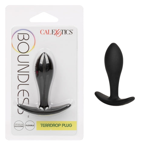 Boundless Teardrop Plug - Flexible Silicone Pleasure Toy Butt Plugs