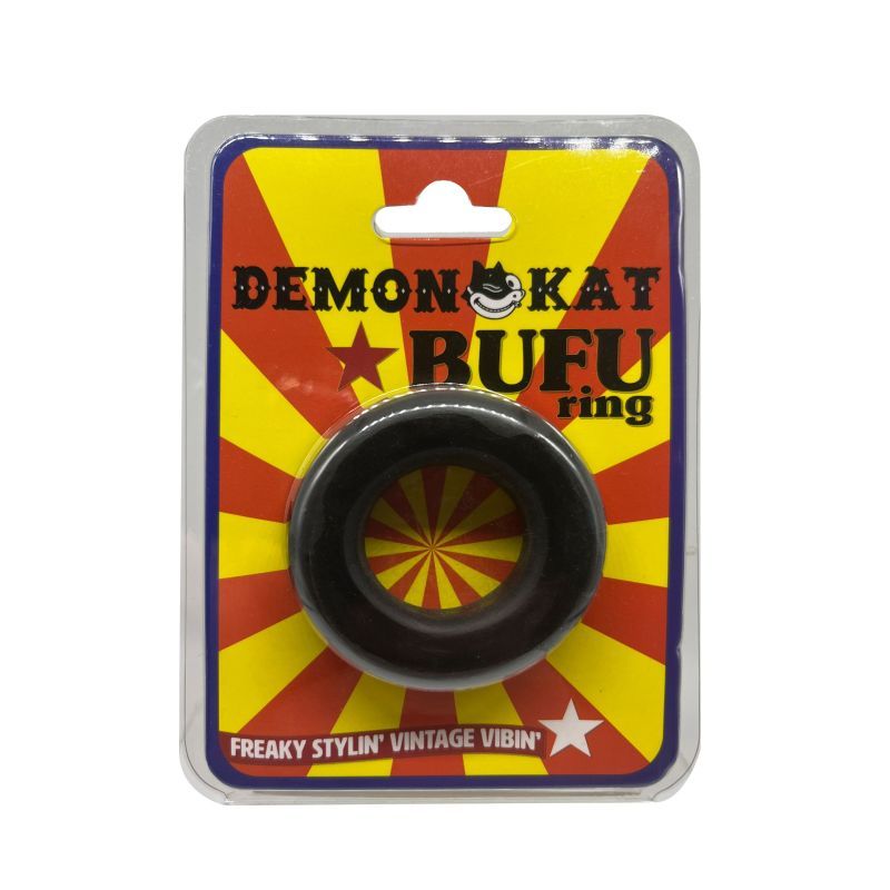 BuFu Ring Black - Soft Stretchy Design > Cock Ring > Single