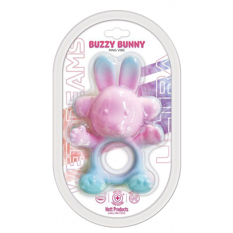 Buzzy Bunny Ring Vibrator 20 Frequencies Secondary image