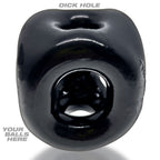 OXBALLS TRI-SPORT XL Thicker 3-Ring Cocksling Black – Enhanced Comfort and Superior Support Default Title > Cock Ring > Sling