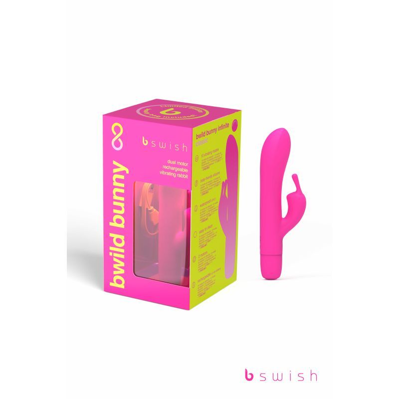 Bwild Bunny Classic Infinite Limited Edition Sunset Pink 8 Modes > Vibrators > Ladies > Rabbit