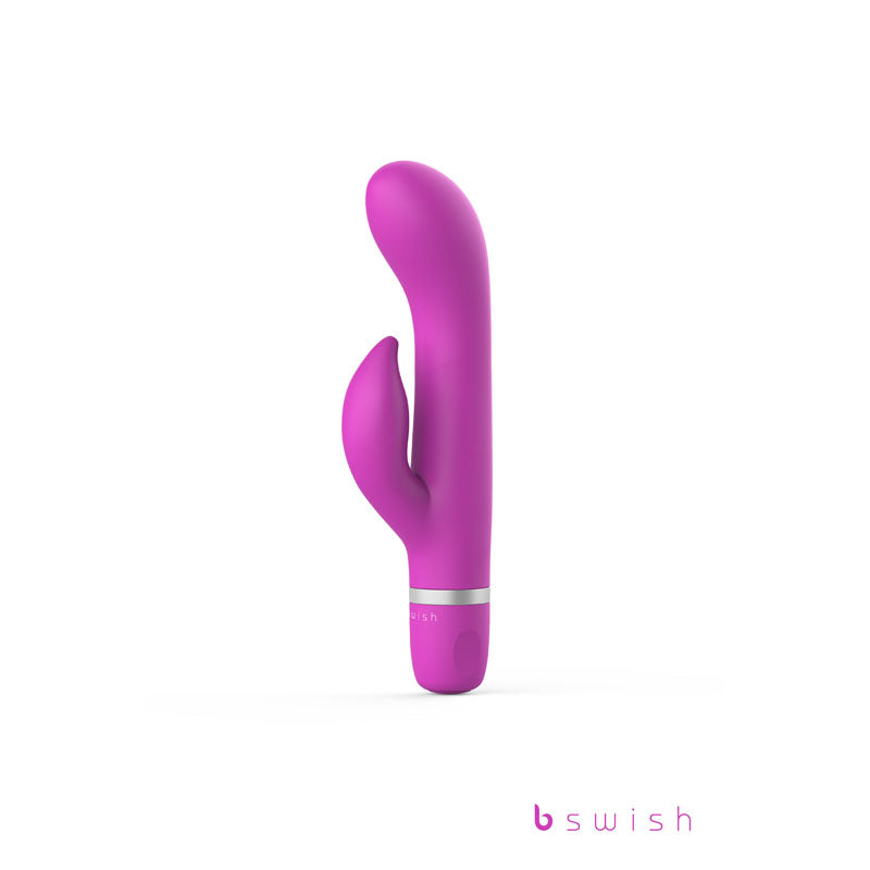 Bwild Classic Marine-Cerise 6 Inch Dual Motor Massager VIBRATORS-RABBIT