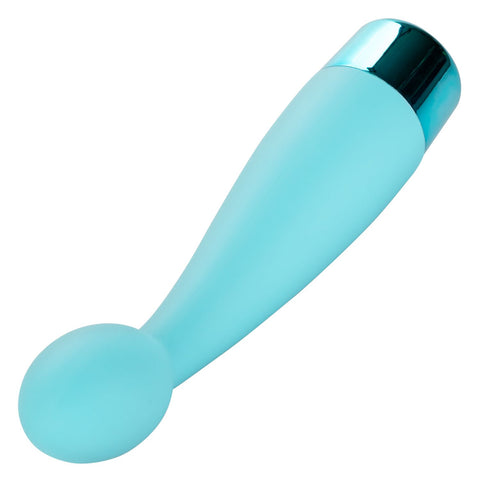 Eden Tulip Flexible Blue Silicone Vibrator with 10 Intense Functions and Waterproof Design Rose Stimulators
