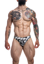 Cut 4 Men Low Rise Bikini Brief Stained Camo XL Default Title > Clothes > Mens Briefs
