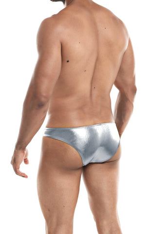 Cut For Men Low Rise Bikini Silver Extra Large Default Title Mens Briefs