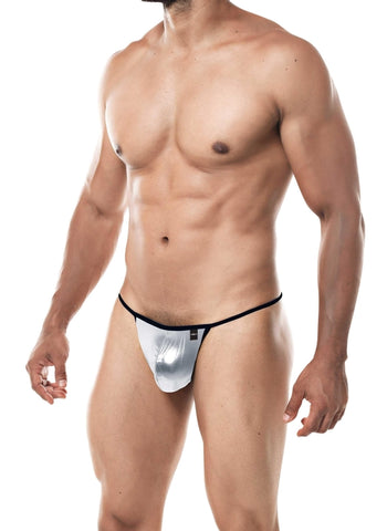 Cut For Men G-String Silver Small Default Title Mens G-Strings